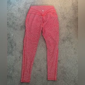 BuffBunny Legacy Legging Red Bossy Print Size Large